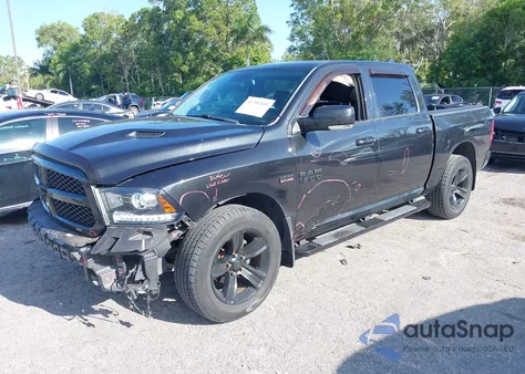 2017 Ram 1500 Night 4X4 5'7 Box from USA, damaged, VIN 1C6RR7MT3HS796390